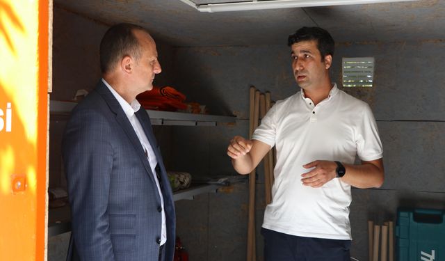 Çiftlikköy’de afet seferberliği: Deprem konteynerleri hizmette