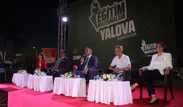 Eğitim Buluşmaları Yalova’da düzenlendi