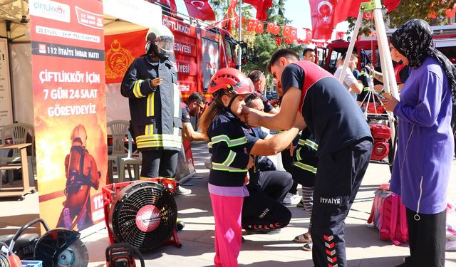 Çiftlikköy’de İtfaiye Haftası’na coşkulu kutlama