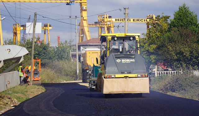 Altınova'da 10 bin ton asfalt dökülecek