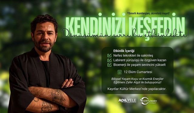 Çiftlikköy’de Bioenerji Workshop’u 12 Ekim’de başlıyor