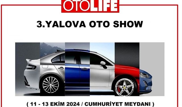 Otomobil tutkunlarına müjde: 3.Yalova Oto Show başlıyor