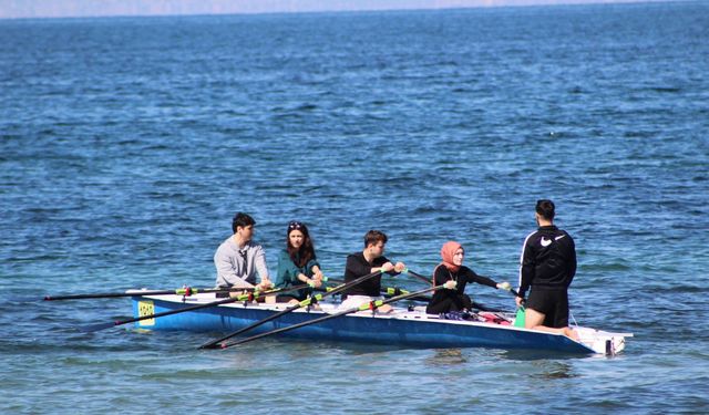 Yalova Susporları Kulübünden kürek eğitimi