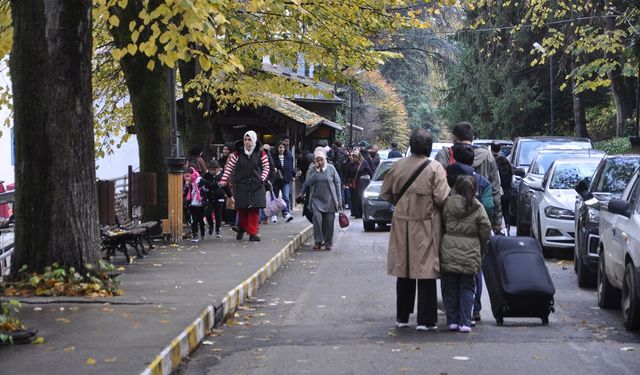 Yalova Termal’de ara tatil yoğunluğu