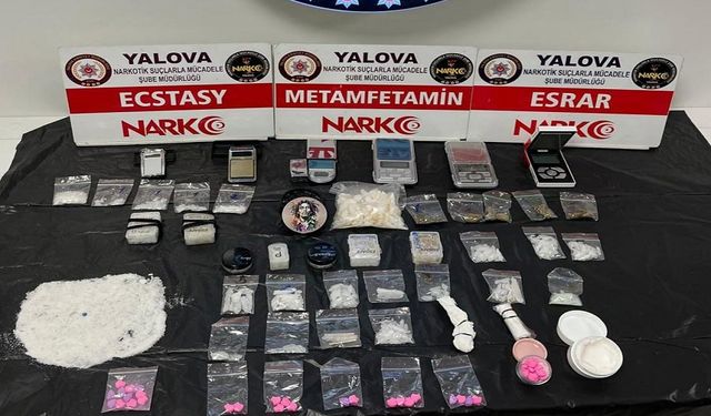 Yalova'da uyuşturucu operasyonu: 1 tutuklama