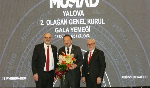 MÜSİAD Yalova Şube’de devir teslim yapıldı