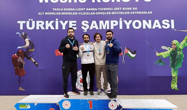 Yalova Belediyespor Türkiye Wushu Şampiyonası’nda Zaferle Döndü