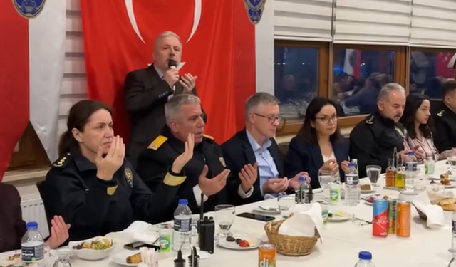 Vali Kaya, Polislerle İftar Programında Buluştu