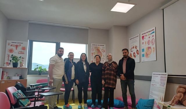 Gebe Okulunda Eşli Eğitimler Devam Ediyor