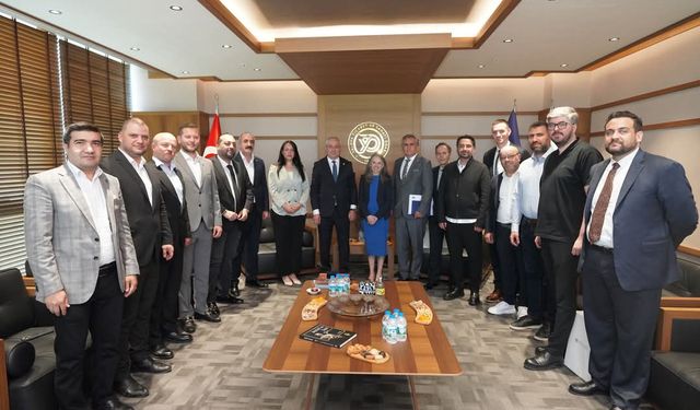 ABD İstanbul Başkonsolosu Julie A. Eadeh YTSO’yu Ziyaret Etti
