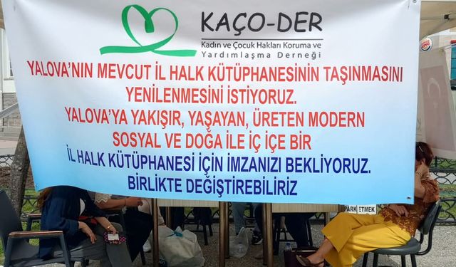 Yalova’ya Modern ve Yaşayan Bir Kütüphane Talebi Büyük Destek Görüyor