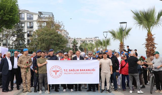 Çiftlikköy'de Sağlık İçin Yürüyüş