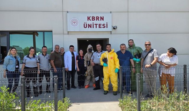 KBRN Tatbikatıyla Hazırlık Güçlendirildi
