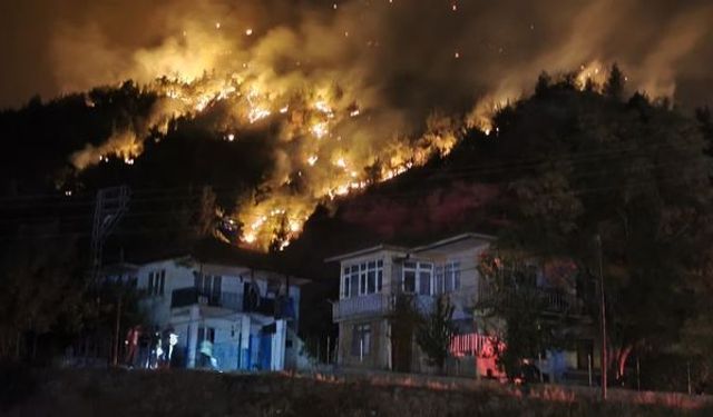 Bursa’da Orman Yangını! Köyler Tahliye Ediliyor, Müdahale Sürüyor
