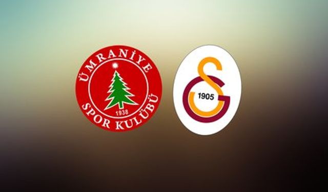 Galatasaray Ümraniyespor'la karşılaşıyor