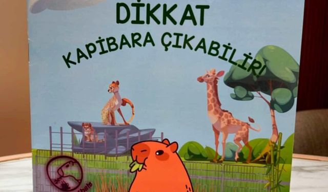 Türkiye'nin İlk Yerli Kapibara Kitabı Çocuklarla Buluştu