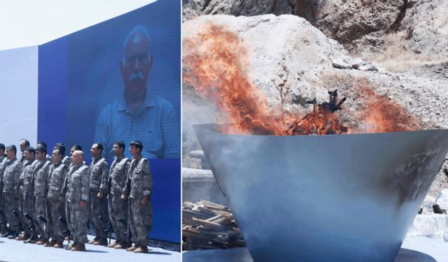 PKK’lılar Silahlarını Yaktı: Sembol Değeri Büyük