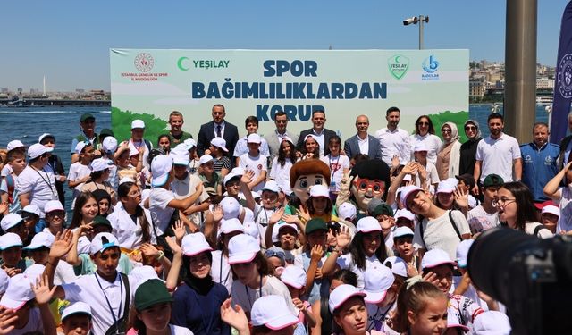 Yeşilay'dan Uyuşturucu ile Mücadelede Sporun Gücüyle Farkındalık Etkinliği