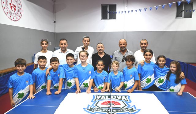 Yalova Belediyespor’un minik masa tenisçileri Düzce’de sahne alıyor