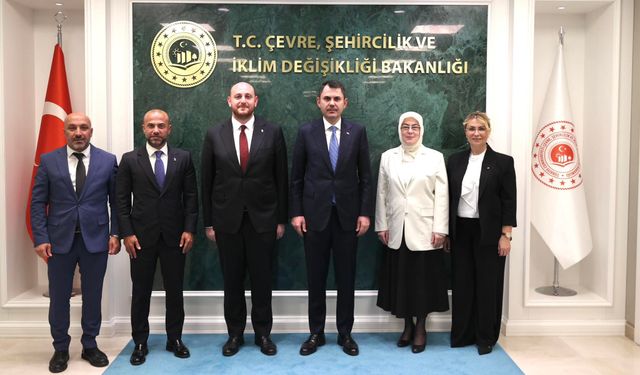 AK Parti Yalova Milletvekili Meliha Akyol’dan Bakan Murat Kurum’a Ziyaret