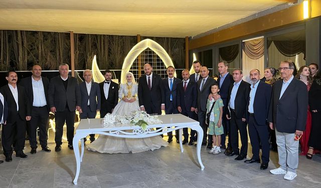 Derya ile Yusuf, dillere destan bir düğünle evlendi