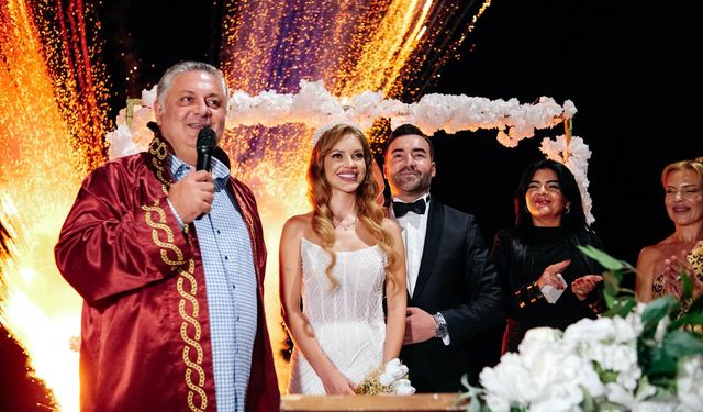 Gökçe-Metin çiftinin en mutlu anına tanık oldular