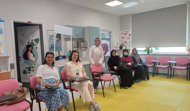 Yalova Eğitim ve Araştırma Hastanesi’nde Gebe Okulu 1. Tur Eğitim Programı Tamamlandı
