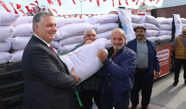 Yalova Belediyesi’nden Üreticiye 14 Ton Sertifikalı Buğday Tohumu Desteği