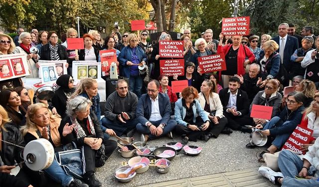 Kadınlardan Boş Tencere Eylemi: “Yoksulluk Kader Değil, AKP İktidarının Sonucu”