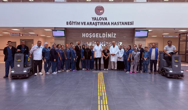 Yalova Eğitim ve Araştırma Hastanesi’nde “QR Kod Temizlik Bildirimi” Dönemi Başladı