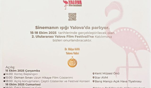 Sinemanın Büyüsü Yalova’da: 2. Uluslararası Yalova Film Festivali Başlıyor!