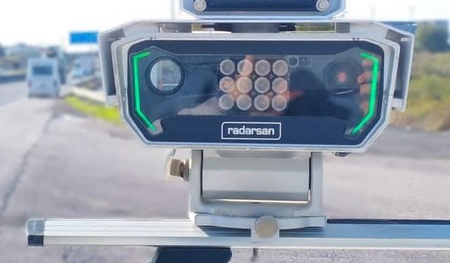 Yalova’da Yapay Zekâ Destekli Radar Denetiminde Sahte Plaka Yakalandı
