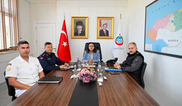 Yalova’da Asayiş ve Güvenlik Toplantısı Canlı Yayında: Suç Oranlarında Dikkat Çeken Düşüş