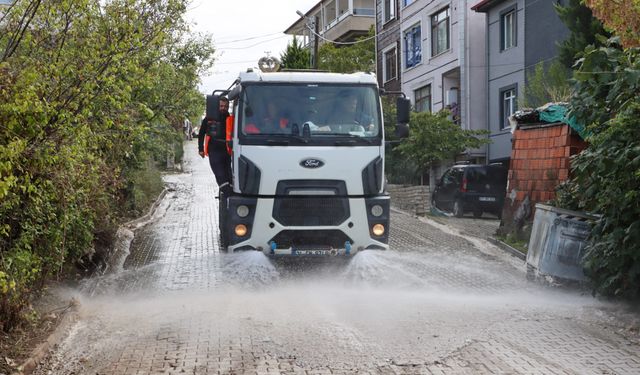 Seyrantepe Mahallesi’nde Yalova Belediyesi’nden Kapsamlı Temizlik Seferberliği