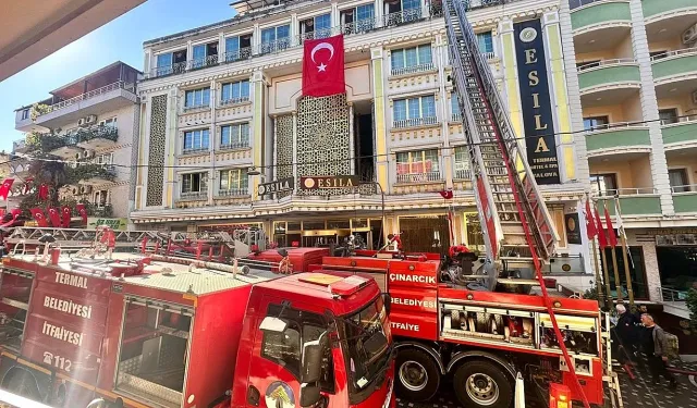 Yalova Termal’de Otelde Çatı Katında Yangın: Can Kaybı Yok, Maddi Hasar Meydanda