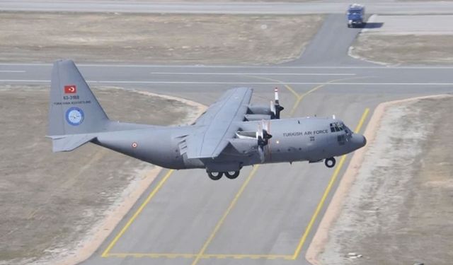 Türkiye’ye Gelmek Üzere Havalanan C-130 Askeri Kargo Uçağı Gürcistan’da Düştü