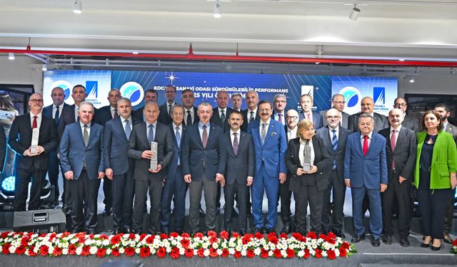 Kocaeli Sanayi Odası’nın “Sürdürülebilir Performans 2025 Ödül Töreni” Yoğun Katılımla Gerçekleşti