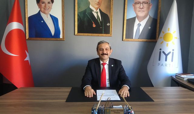 İYİ Parti Yalova İl Başkanı Osman Kendir Görevini Bıraktı: “Bu Bir Veda Değil, Küçük Bir Virgül”