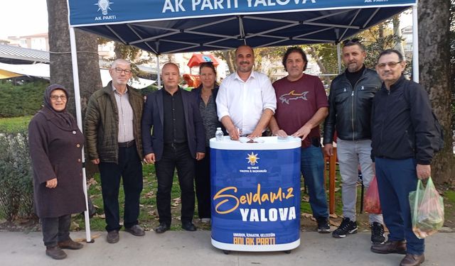 AK Parti Yalova’da Üye Kayıtlarına Hızlı Başladı: İlk Gün 170 Yeni Üye