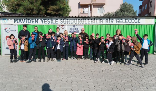 Çiftlikköy’de Minik Öğrencilere Ekoloji Eğitimi: Atık Getirme Merkezi ve Kompost Tesisi Ziyareti