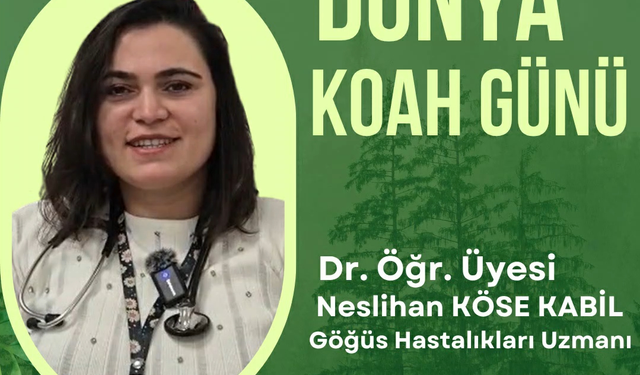 KOAH Önlenebilir Bir Halk Sağlığı Sorunu: Uzmanlardan Erken Tanı ve Sigara Bırakma Uyarısı