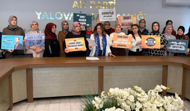 AK Parti Kadın Kolları: “Kadına Yönelik Şiddete Karşı 23 Yıllık Mücadelemiz Kararlılıkla Sürüyor”