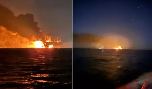 Ukrayna, Karadeniz’deki Tankerlere Drone Saldırı Anını Paylaştı — KAIROS ve VIRAT Gemileri Hedefte