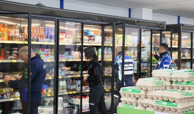 Yalova Belediyesi Marketlerde Etiket ve STT Denetimlerini Aralıksız Sürdürüyor