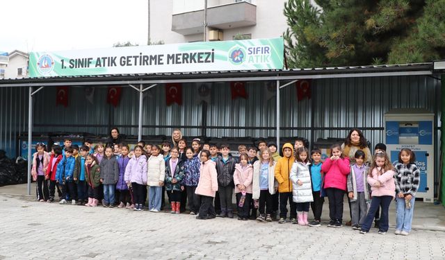 Çiftlikköy’de Minik Öğrencilerden Sıfır Atık Duyarlılığı