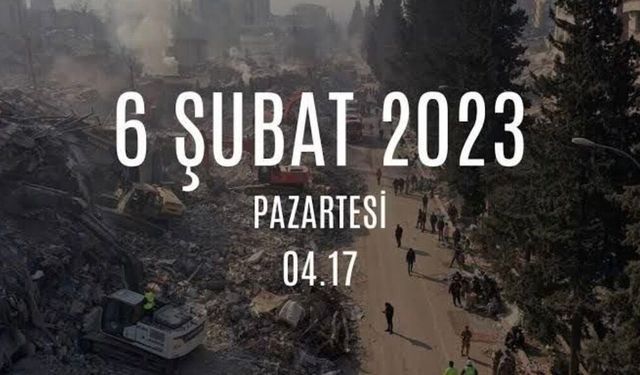 Başkan Kamil Yaman’dan 6 Şubat Depremi Mesajı