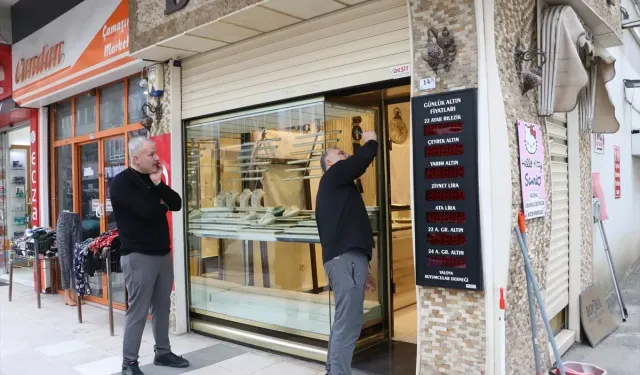 Yalova’da Film Gibi Kuyumcu Soygunu: 10 Milyon Liralık Altın Çalındı