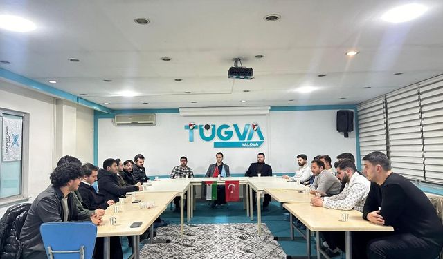 AK Parti Yalova Gençlik Kolları’ndan TÜGVA Öğrenci Yurdu’na Ziyaret