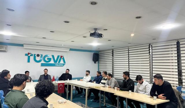 AK Parti Yalova Gençlik Kolları’ndan TÜGVA Öğrenci Yurdu’na Ziyaret