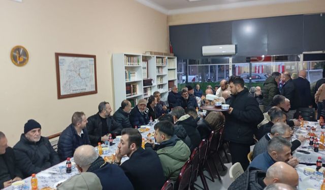 Yalova Bayburtlular Derneği İftar Geleneğini Sürdürdü
